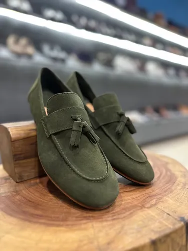 Loafer green Barker